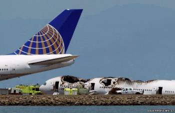 Сбоев автоматики у разбившегося в США Boeing 777 пока не выявлено