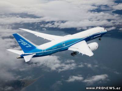 Азербайджан получит самолеты Boeing-787 Dreamliner