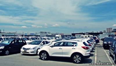 Азербайджан увеличил на 25% импорт легковых автомобилей