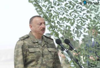 Ильхам Алиев: В настоящее время наша армия способна выполнить любую задачу