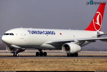 Птица залетела в двигатель турецкого самолета в Баку
