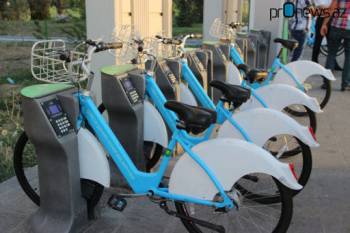 В Гяндже открылся велосипедный парк