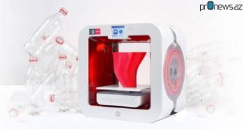 3D-принтер Ekocycle Cube печатает материалом из переработанных пластиковых бутылок