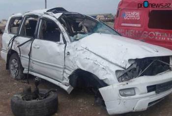 В Азербайджане произошло тяжелое ДТП на автотрассе: Скончались 3 человека