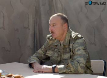 Ильхам Алиев: Враг получил достойный ответ