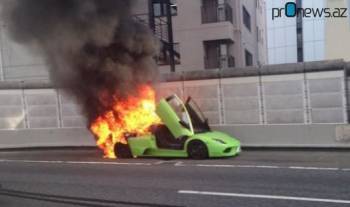 Движок Lamborghini Murcielago не выдержал резвости водителя
