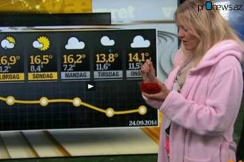 Норвежская телеведущая 33 часа подряд рассказывала зрителям о погоде
