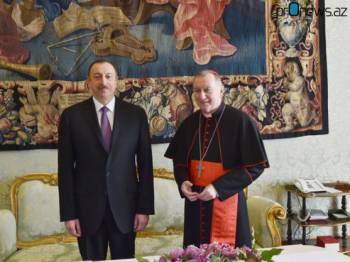 Президент Азербайджана встретился с госсекретарем Ватикана