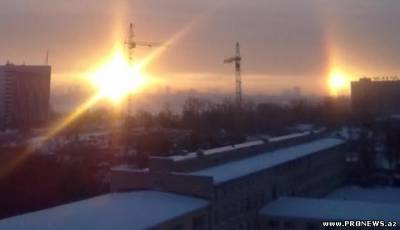 В Казани взошло сразу два Солнца