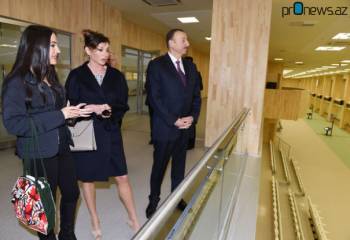 Ильхам Алиев принял участие в открытии Бакинского стрелкового центра