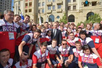 Путин поздравил российских спортсменов с победой на Евроиграх