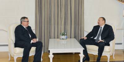 Ильхам Алиев принял президента банка «ВТБ»
